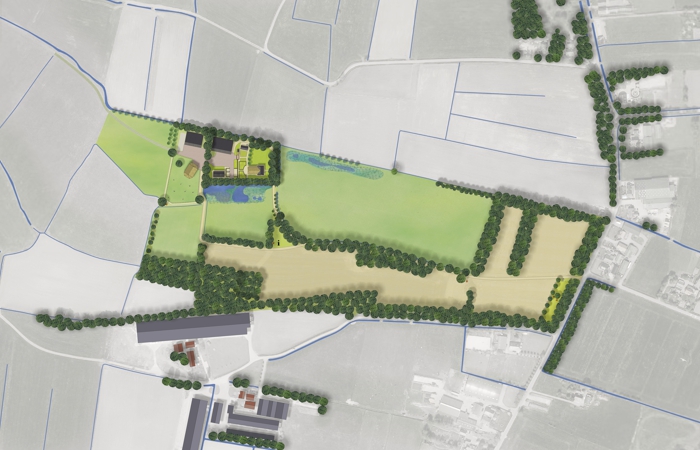 Landgoed Groot Dasselaar / Putten - landschappelijk ontwerp en natuurontwikkeling