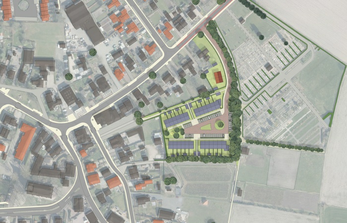 De Regt+Danz, stedenbouwkundig plan, verkaveling, groeninrichtingsplan, De Kwekerij, Garderen