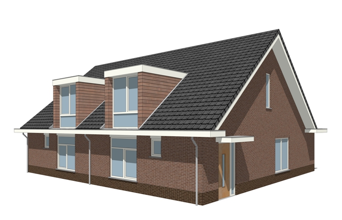 Twee-onder-één-kap woningen, seniorenwoning, Stationslaan