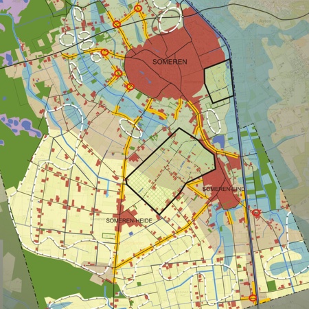 Gebiedsindeling Someren